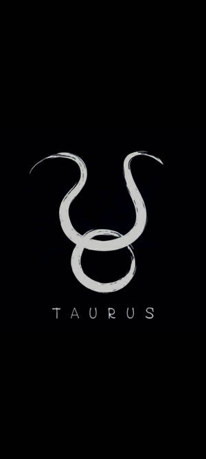 Taurus Gråt symbol penselstrøg — Pixel 9a Wallpapers