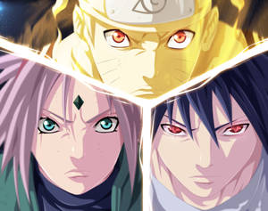 Team 7 Sakura, Naruto og Sasuke wallpaper — Naruto og sasuke Wallpapers