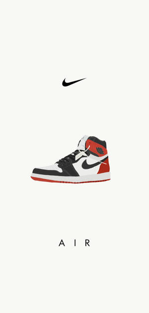 Tegneserie Nike Sko Air — Cool iPhone Wallpapers