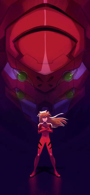 Evangelion Telefon — Galaxy A27 Wallpapers