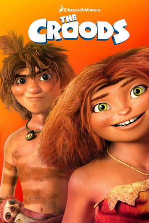 The Croods Orange Filmplakat — Huawei MatePad Pro Max Wallpapers