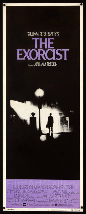 The Exorcist Lang Filmplakat — Galaxy Z Fold 6 Wallpapers