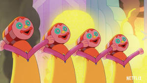 The Midnight Gospel Clown Band wallpaper