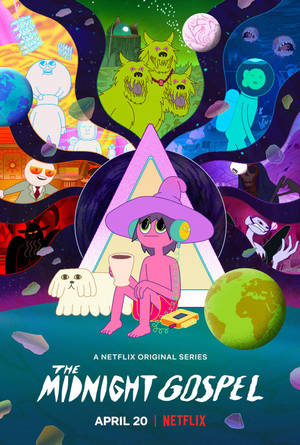 The Midnight Gospel Netflix reklameplakat wallpaper