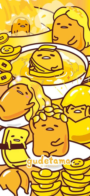 Gudetama Æstetik — Galaxy A07 Wallpapers