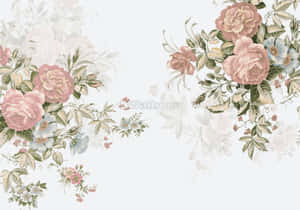 Pink blomster