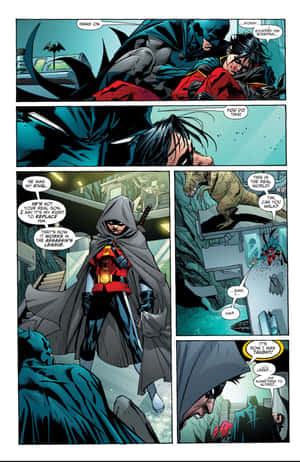 Tim Drake: Den smarte detektiv i Gotham City — Galaxy Z Fold 8 Wallpapers