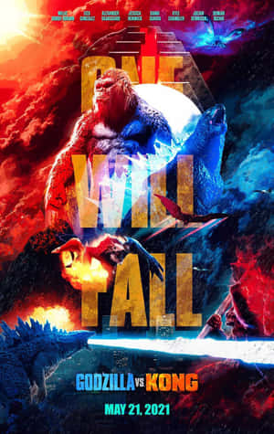Titanernes sammenstød: Godzilla vs Kong — Vivo Pad SE Wallpapers