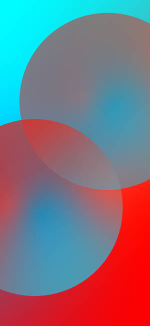 To cirkler abstrakt iPhone — Galaxy S25 Wallpapers