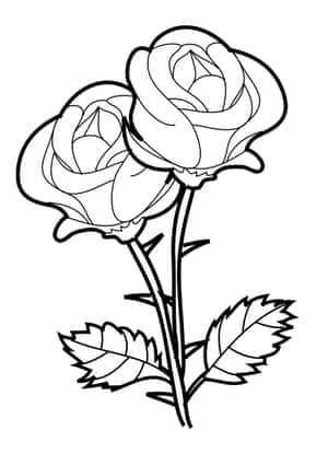Blomster malebøger billeder