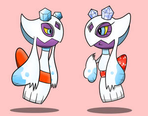To versioner af Froslass — Pokemon Wallpapers