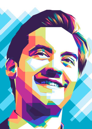 Tobey Maguire Polygon Kunst tapet — OnePlus Pad Go 2 Wallpapers