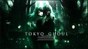 Tokyo Ghoul-karaktererne Ken og Touka tapet — Tokyo ghoul figurer Wallpapers