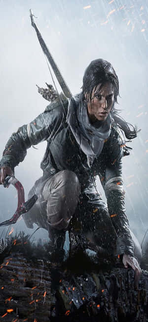 iPhone X Shadow of the Tomb Raider baggrund — iPhone 11 Wallpapers
