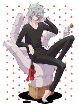 Tomura Shigaraki, anime-skurk — Galaxy Z TriFold Wallpapers