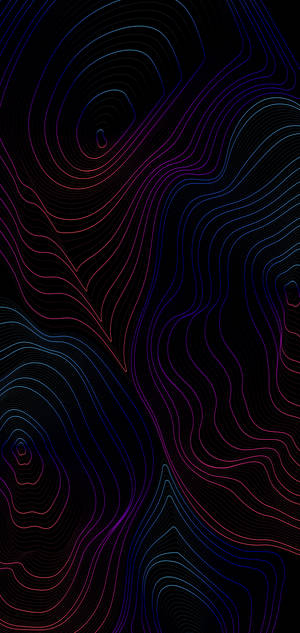 Topografi mørke farver — iPhone 16 Pro Wallpapers