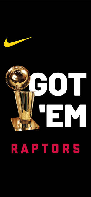 Toronto Raptors Nike samarbejde tapet — iPhone 14 Plus Wallpapers