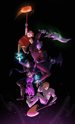 Trollhunters tales of arcadia casts wallpaper — Moto Pad (2026) Wallpapers