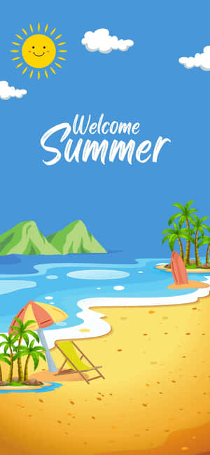 Iphone X sommerbaggrund — iPhone 11 Wallpapers