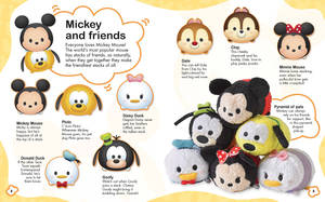 Tsum Tsum Mickey og venner tapet — Afmættet Wallpapers