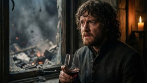Tyrion Lannister ser ud over kaosset i King's Landing
