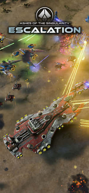 Iphone X Ashes Of The Singularity Escalation Baggrund — Galaxy S25 FE Wallpapers