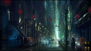 Anime City billeder — Anime by GIF Wallpapers
