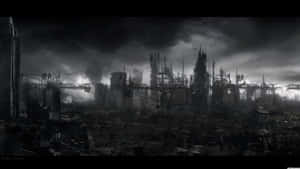 Dark City Baggrund — Mørk by Wallpapers