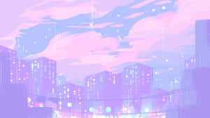 Lilla anime baggrund