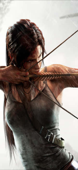 Iphone Xs Max Rise Of The Tomb Raider Baggrund — iPhone 17e Wallpapers