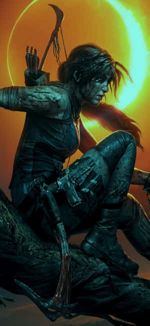 iPhone X Shadow of the Tomb Raider baggrund — Redmi K90 Pro Max Wallpapers