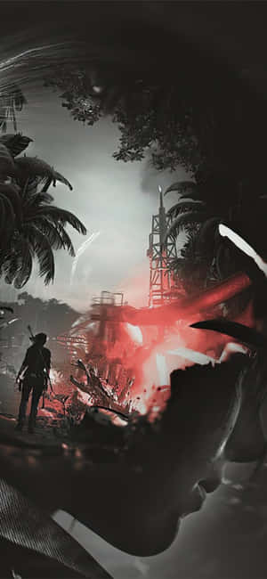 iPhone X Shadow Of The Tomb Raider Baggrund — Xiaomi 17 Ultra Wallpapers