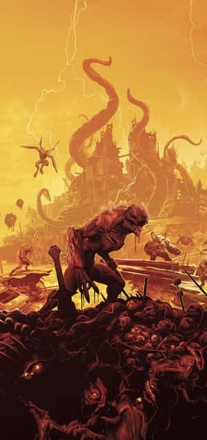 Doom Eternal iPhone — Galaxy A26 Wallpapers