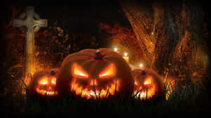 Uhyggelig Halloween-baggrund
