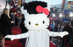 Uhyggelig Hello Kitty Halloween Mumie baggrund — Hello Kitty Halloween Wallpapers