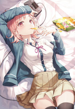 Ultimate Gamer Chiaki Nanami wallpaper. — OnePlus Pad Go 2 Wallpapers