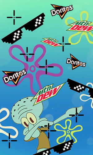 Underlige Spongebob-billeder — Galaxy Tab A11 Wallpapers