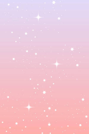 Enhjørning Pink Glitter tapet — 2:3 Wallpapers