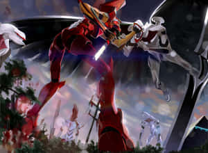 Neon Genesis Evangelion baggrund
