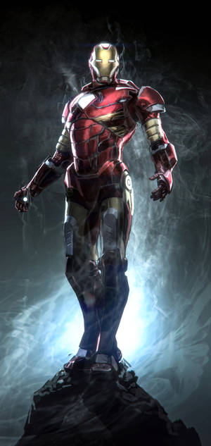 Uovervindelig Avenger Iron Man Superhelt — Galaxy A17 Wallpapers