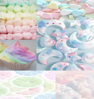 Pastelæstetik billeder — Æstetiske ord Wallpapers