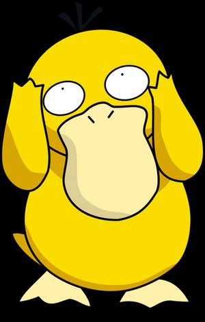 Signatur gul Psyduck Post tapet. — Redmi Pad 2 Pro Wallpapers