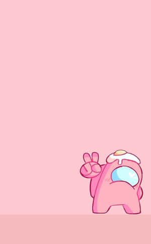 Among Us Pink — Tecno Megapad 11 Wallpapers