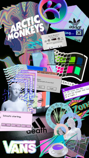 Vaporwave Collage Alt Æstetik