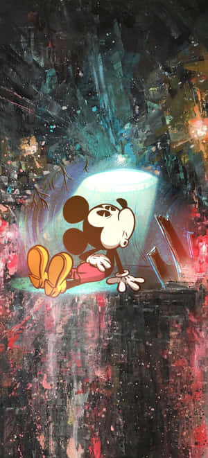 Mickey Mouse hjem — Oppo F29 Wallpapers