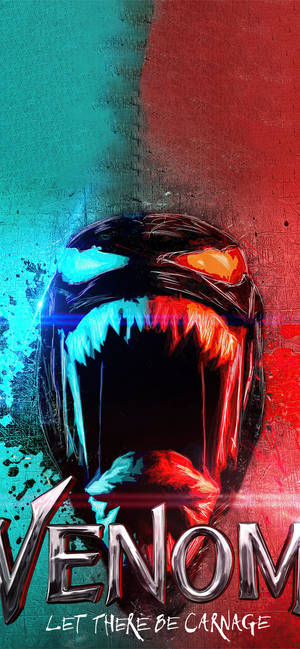 Venom Let There Be Carnage ansigt tapet — iPhone 15 Pro Max Wallpapers