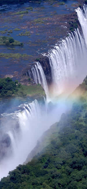 Victoria Falls i Livingstone, Zambia — Vivo V70 Lite 4G Wallpapers