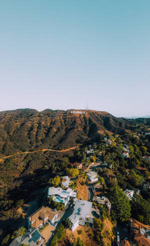 Vidstrakt Hollywood Område baggrund — RedMagic Tablet Wallpapers