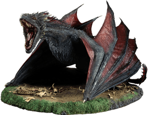 Vild drage statue Game of Thrones
