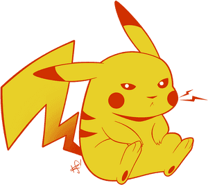 Vred Pikachu illustration